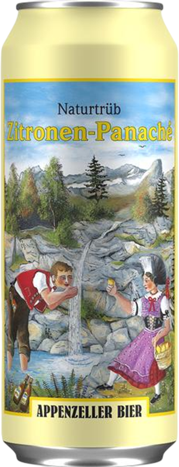 Appenzeller Zitronen Panaché 2.5% - 50 cl Dose