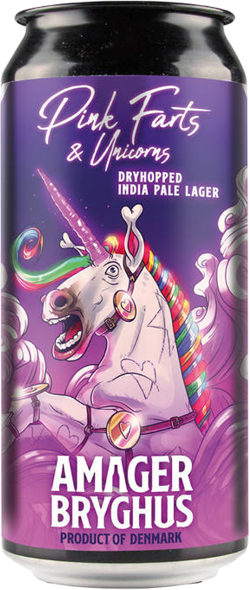 Amager Bryghus Pink Farts & Unicorns 4.6% - 44 cl Can