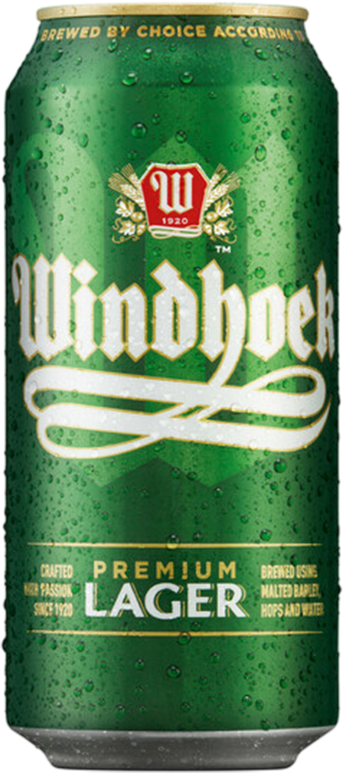 Windhoek Lager 4% - 44 cl can
