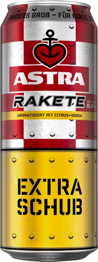 Astra Rakete XL 5.9% - 24 56.8 cl Dose