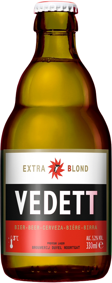 Duvel Vedett Extra Blond 5.2% - 24 x 33 cl Duvel Vedett Extra Blond 5.2% - 24 x 33 cl