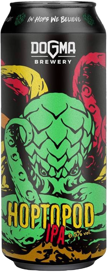 Dogma Hoptopod IPA 6.5% - 24 x boîte de 50 cl Dogma Hoptopod IPA 6.5% - 24 x boîte de 50 cl