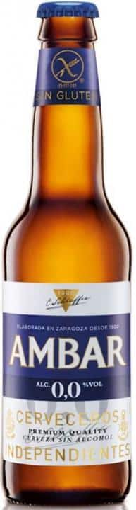 Ambar Bier glutenfrei, 0,0% Vol. 24 x 33 cl Spanien