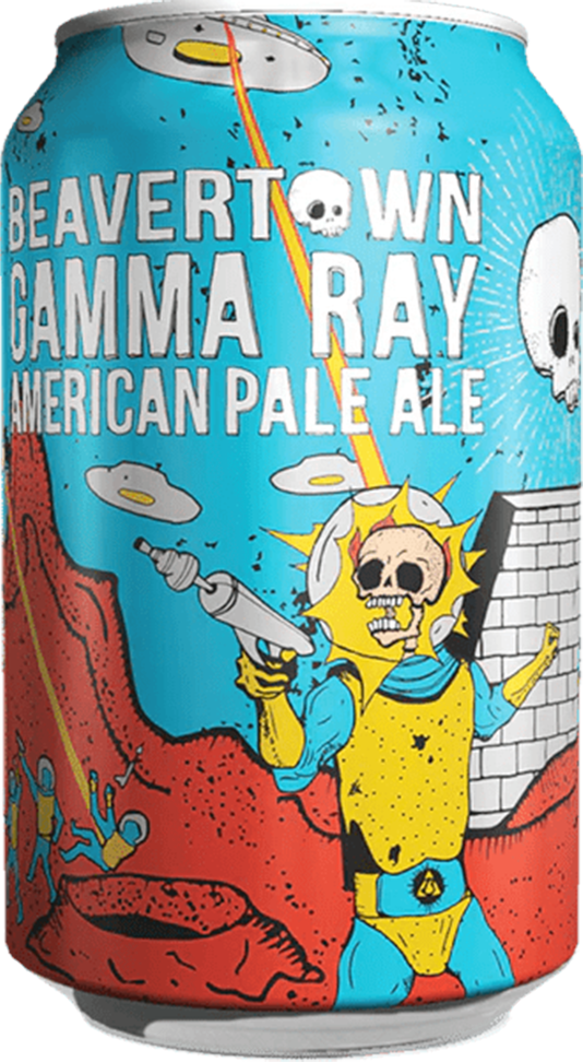 Beavertown Gamma Ray 5.4% - 24 x 33 cl canette Beavertown Gamma Ray 5.4% - 24 x 33 cl canette