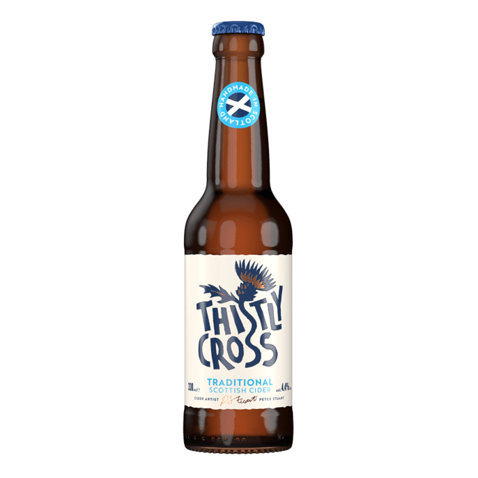 Thistly Cross Cider Traditional 4.4% - 24 x 33 cl Thistly Cross Cider Traditional 4.4% - 24 x 33 cl