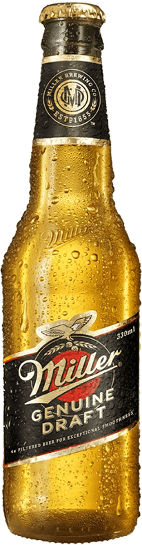 Miller Genuine Draft 4.7% - 24 x 33 cl Miller Genuine Draft 4.7% - 24 x 33 cl