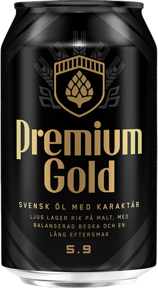 Spendrups Premium Gold 5.9% - 33 cl Dose