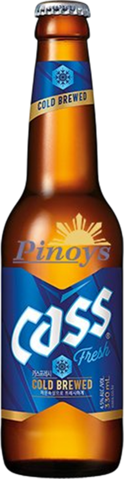Cass Fresh Lager 4,5% - 24 x 33 cl Cass Fresh Lager 4,5% - 24 x 33 cl