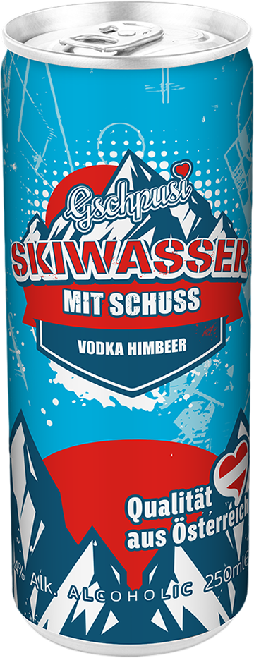 Skiwasser 4% - 12 x 25 cl Dose Skiwasser 4% - 12 x 25 cl Dose