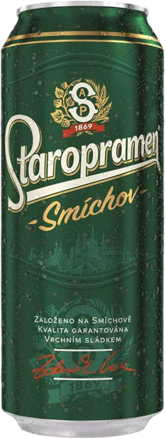 Staropramen 10° Lager 4,3% - lattina da 50 cl