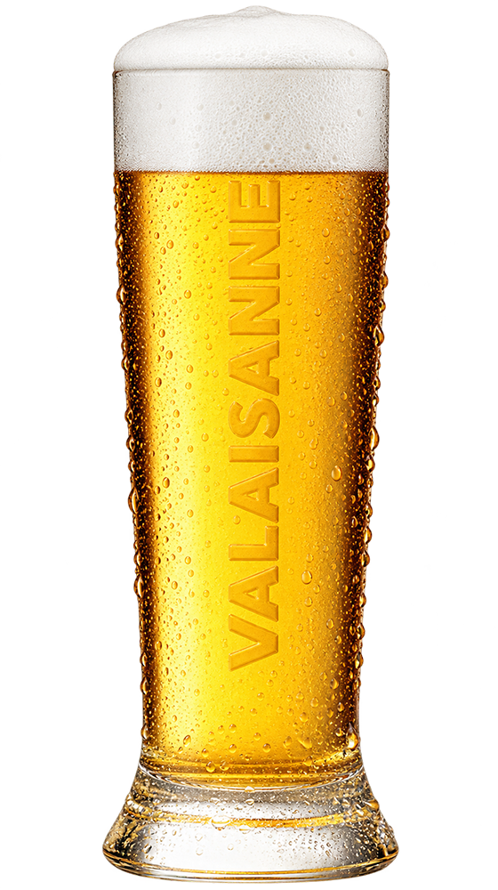 Valaisanne embossed glass - 30 cl