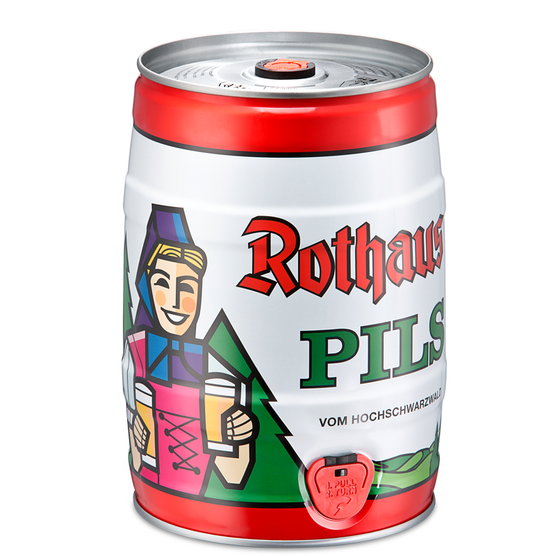 Rothaus Pils Tannenzäpfle 5.1% - 5 Liter Party Keg