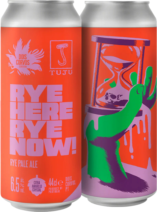 Dois Corvos Rye Here Rye Now! 6.5% - 44 cl can