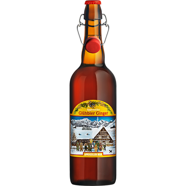 Appenzeller Glühbier Ginger 6% - 6 x 75 cl