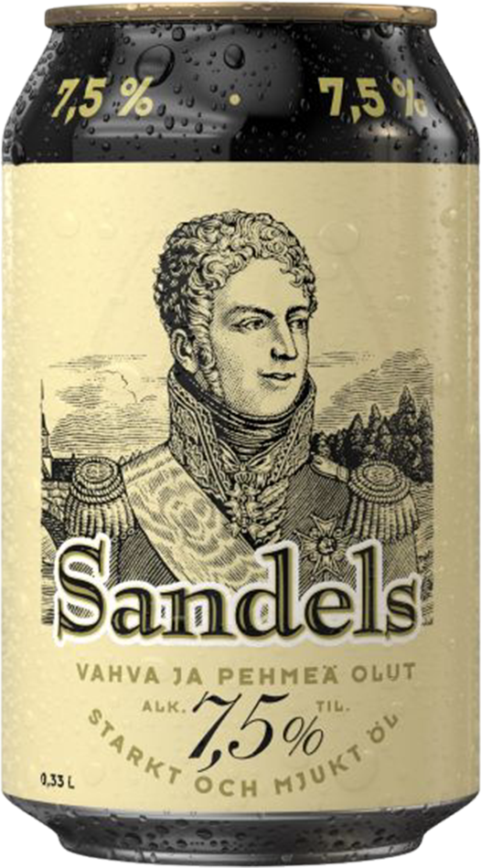 Sandels Strong 7,5% - Lattina da 33 cl
