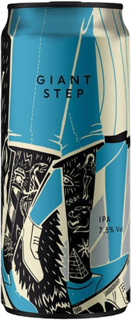 Crak Giant Step IPA 7.5% - 24 x 33 cl Dose Crak Giant Step IPA 7.5% - 24 x 33 cl Dose