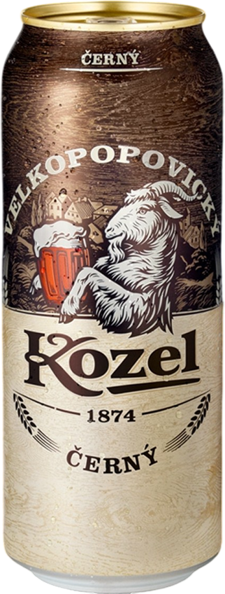 Kozel Cerny Schwarzbier 3.8% - lattina da 50 cl