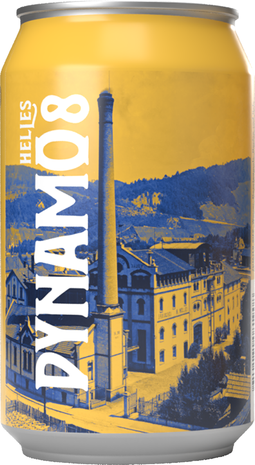 Müllerbräu Dynamo8 Hell 4.8% - 33 cl Can
