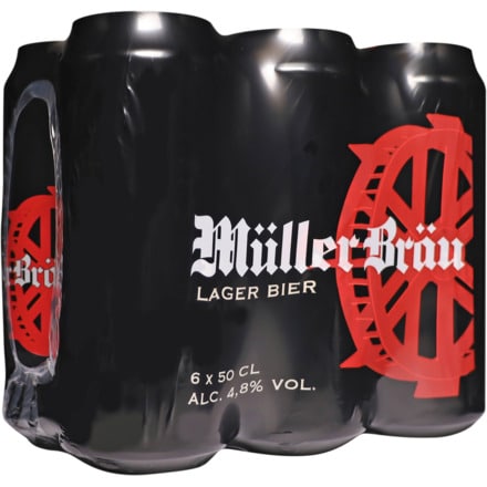 Müllerbräu Lagerbier 4,8% Vol. 24 x 50 cl Dose