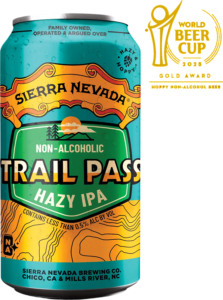 Sierra Nevada Trail Pass Hazy IPA alkoholfrei - 35.5 cl Dose