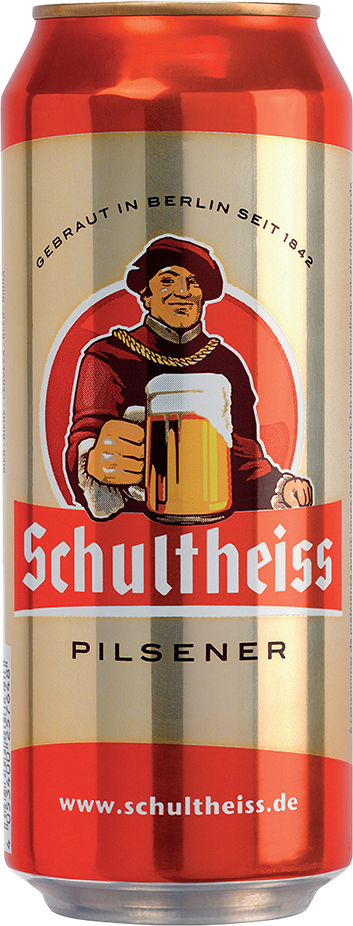 Schultheiss Pilsener 5% - 24 x 50 cl boîte Schultheiss Pilsener 5% - 24 x 50 cl boîte