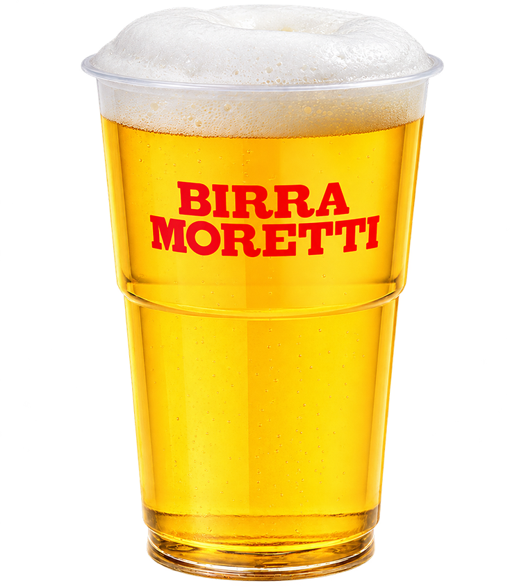 Moretti PET Becher - 50 x 30 cl