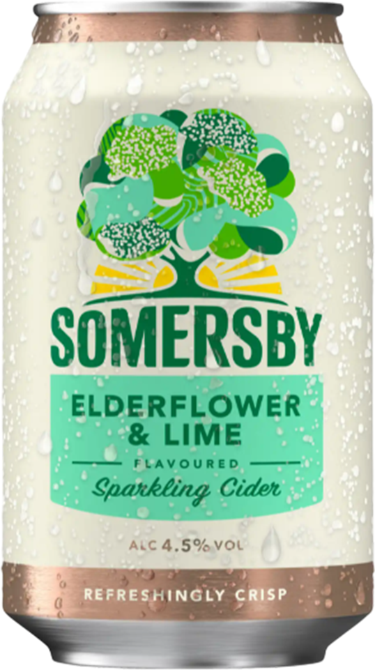 Somersby Elderflower & Lime 4.5% - 33 cl Dose