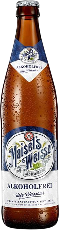 Maisel's Weisse Hefe-Weissbier Alkoholfrei - 20 x 50 cl MW Maisel's Weisse Hefe-Weissbier Alkoholfrei - 20 x 50 cl MW