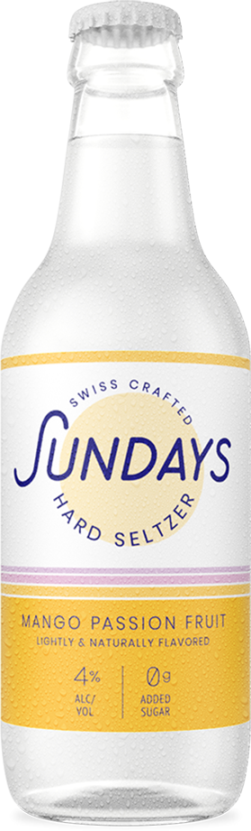 Sundays Hard Seltzer Mango Passionsfruit 4% - 33 cl