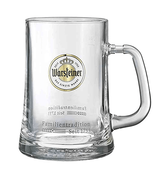 Warsteiner Biergläser - 6 x 100 cl