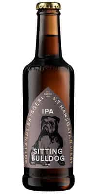 Gotlands Bryggeri Sitting Bulldog IPA 6,4% - 24 x 33 cl Gotlands Bryggeri Sitting Bulldog IPA 6,4% - 24 x 33 cl
