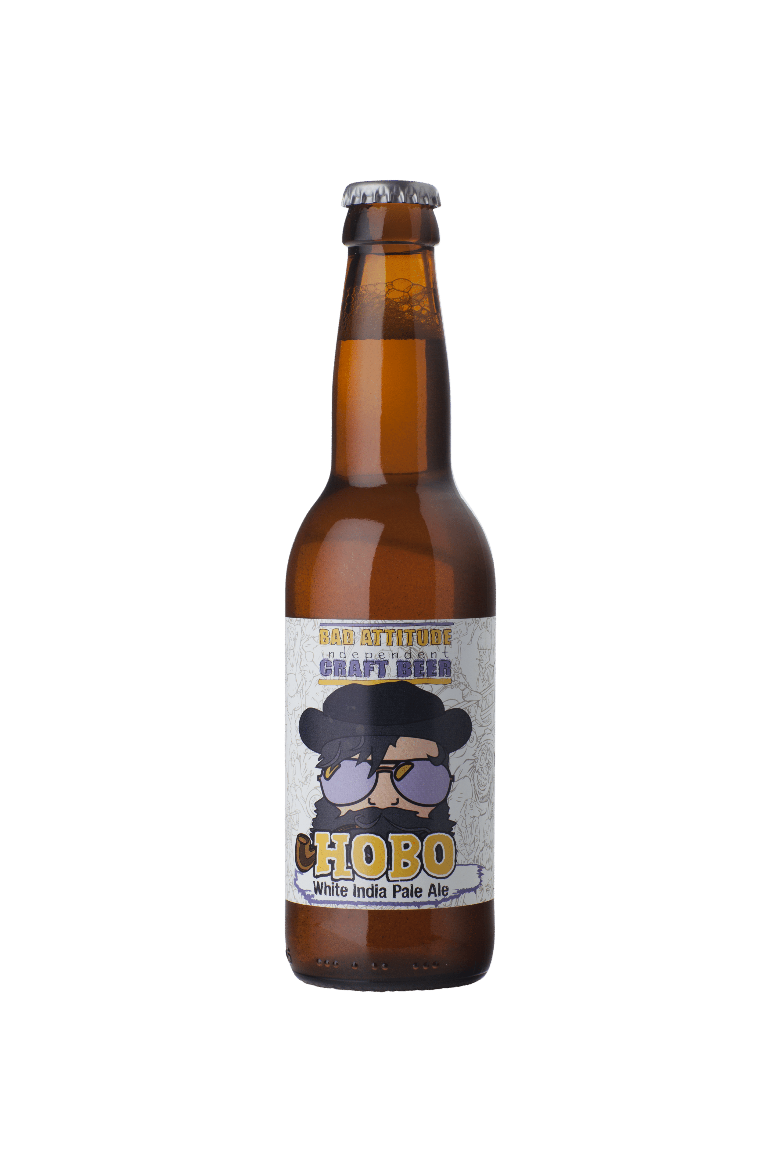 Bad Attitude Hobo White 6,3% Vol 24 x 33 cl