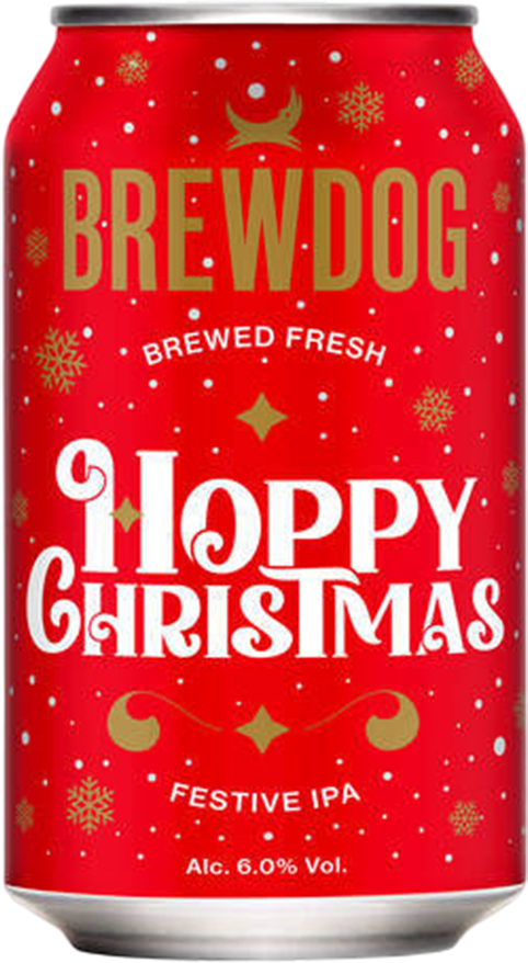 BrewDog Hoppy Christmas 6% - 33 cl Dose
