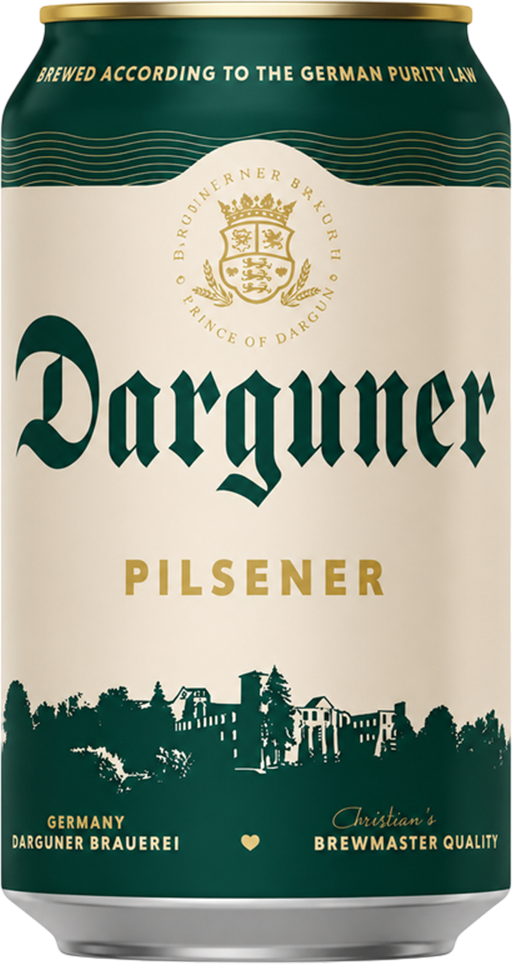 Darguner Pilsener 4.9% - 33 cl Dose