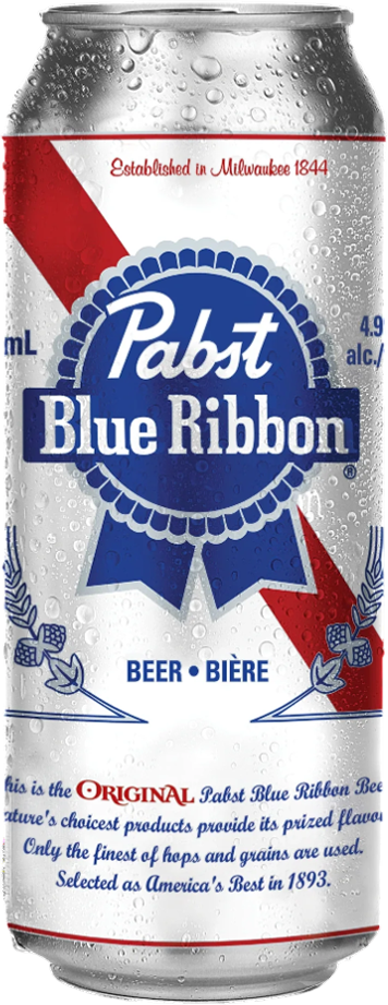 Pabst Blue Ribbon 4.7% - ##packaging## x 35.5 cl can 