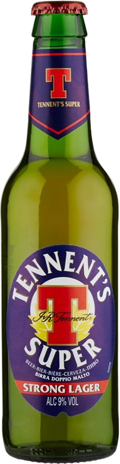 Tennents Super Strong 9% - 33 cl Tennents Super Strong 9% - 33 cl