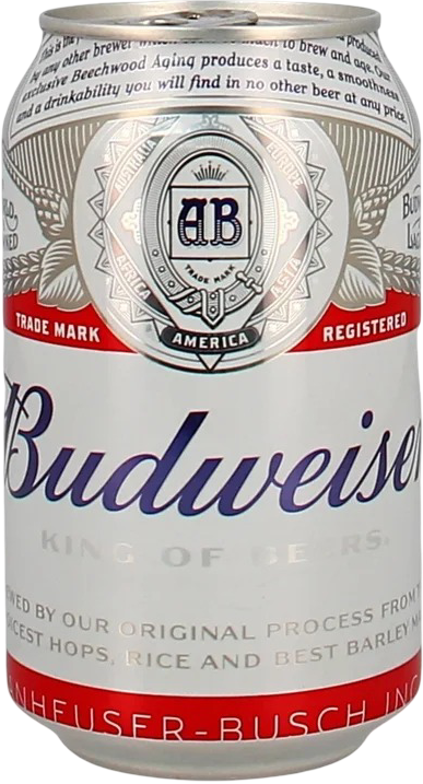 Budweiser Lager 5% - 33 cl Dose