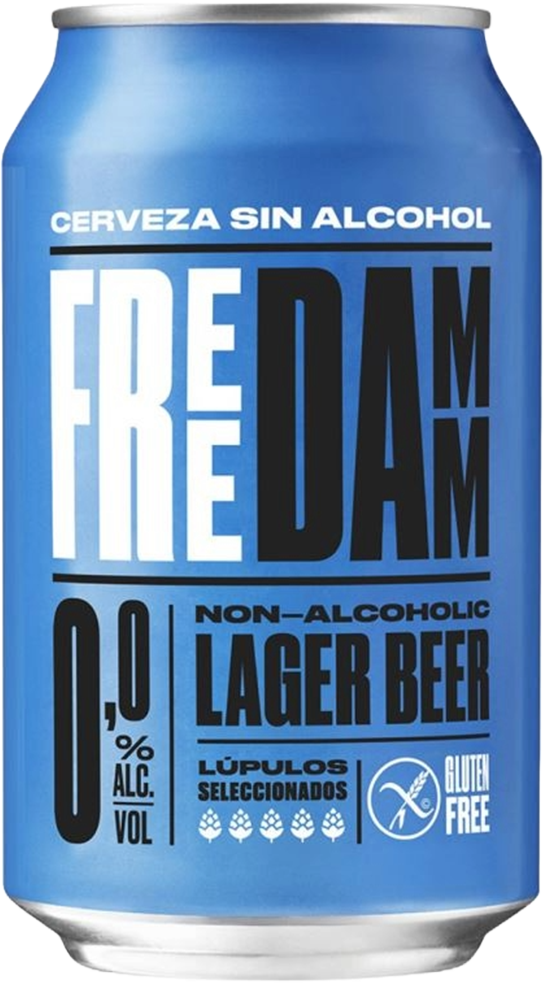 Free Damm Alkoholfrei - 24 x 33 cl Dose