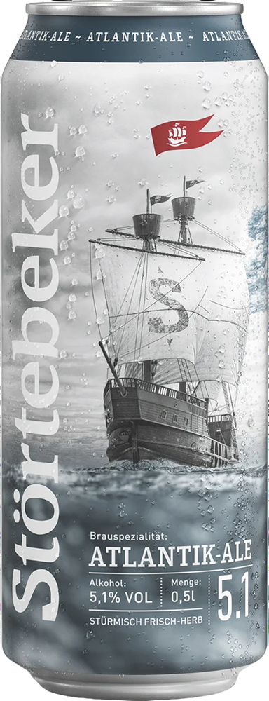 Störtebeker Atlantik Ale 5.1% - 50 cl Dose