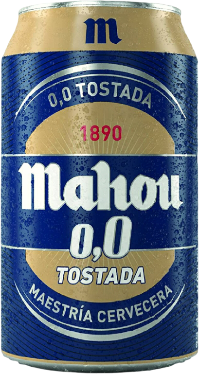 Mahou Tostada non-alcoholic - 33 cl can