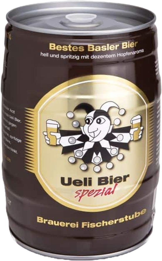 Bière Ueli spéciale 5% vol. Fût de fête de 5 litres Bière Ueli spéciale 5% vol. Fût de fête de 5 litres