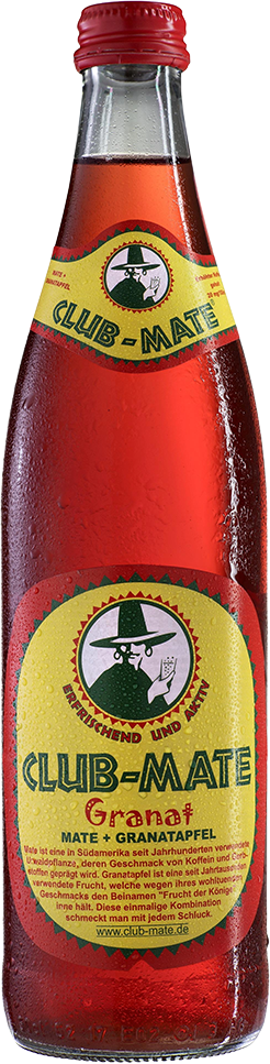Club Mate Granatapfel - 20 x 50 cl MW Club Mate Granatapfel - 20 x 50 cl MW