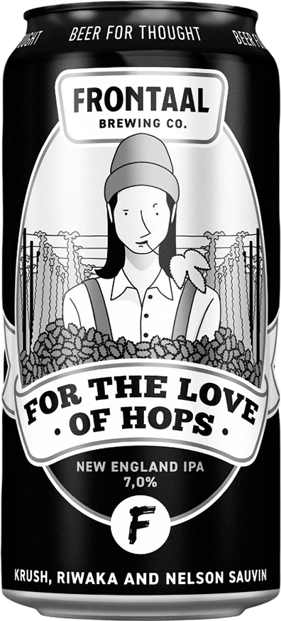 Frontaal For The Love Of Hops Krush New England IPA 7% - 44 cl Can