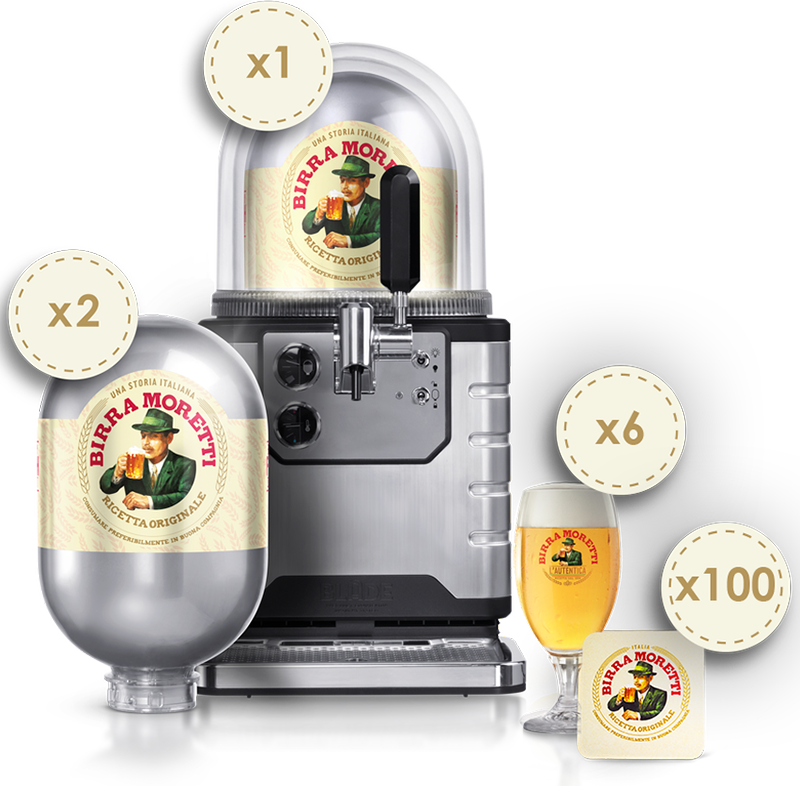 Birra Moretti Starter Kit