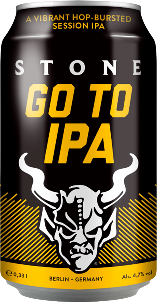 Stone Go To IPA 4.8% - 24 x 33 cl canette Stone Go To IPA 4.8% - 24 x 33 cl canette