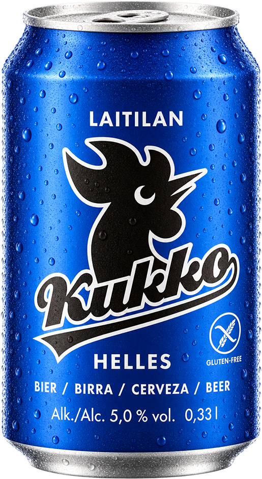 Kukko Helles Glutenfrei 5% - 33 cl Dose