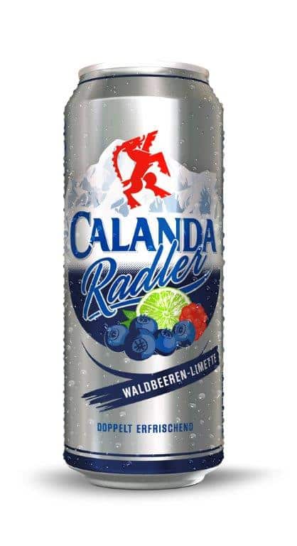 Calanda Radler Waldbeeren & Limette 2,0% Vol. 24 x 50 cl Dosen