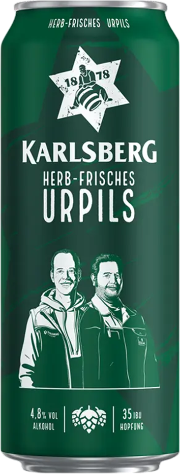Karlsberg UrPils 4.8% - 50 cl can