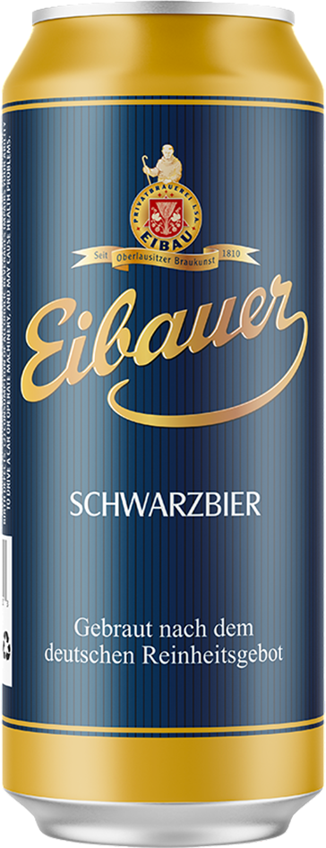 Eibauer Schwarzbier 4.5% - 50 cl Dose