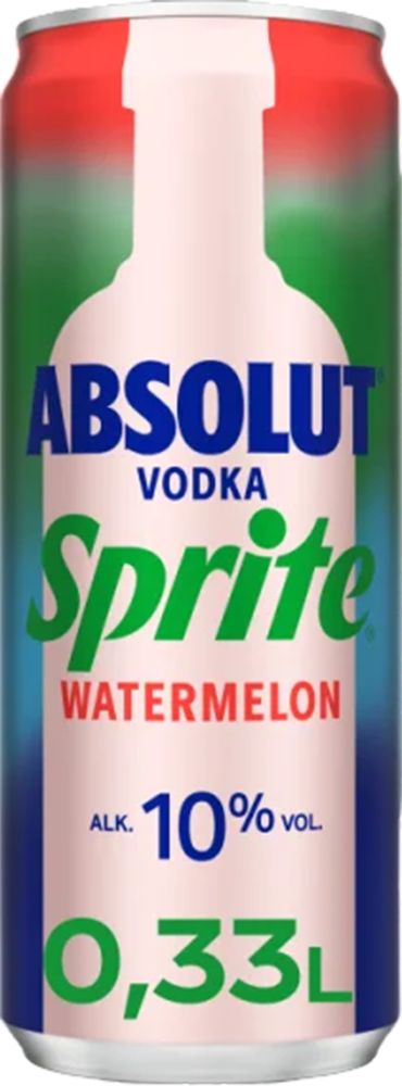 Absolut Sprite Watermelon 10% - 33 cl Dose